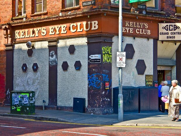 KELLY'S EYE CLUB The name "Kelly's Eye" is a term used in bingo to refer to the number one.
