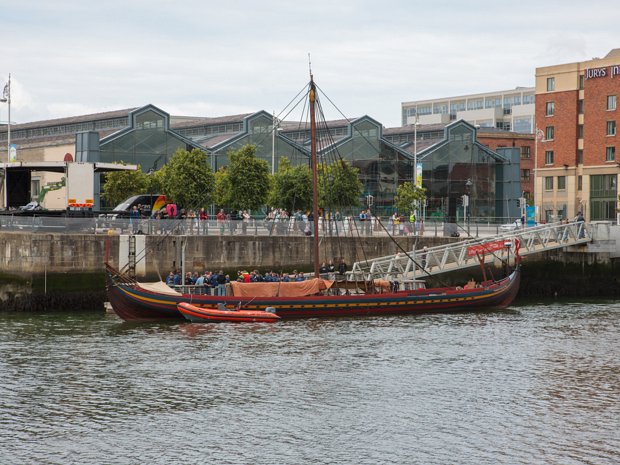 DUBLIN DOCKLANDS In 2008, Dublin's docklands were a stark contrast to their former glory, bearing the scars of an economic downturn.