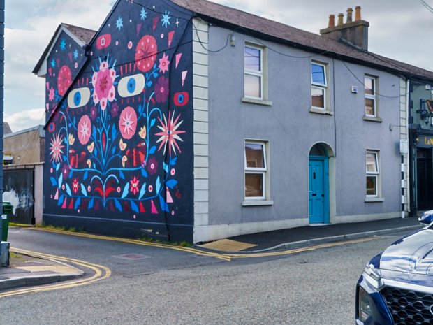 BY HOLLY PEREIRA There seems to be limited street art easily visible in Newbridge compared to other towns. However, there's evidence...