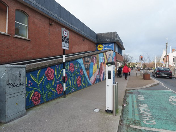 MURAL A striking mural by French artist Claire Prouvost now adorns the former moving walkway of the original Dundrum Shopping...