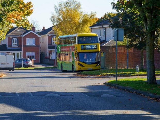 122 BUS TERMINUS IN CABRA